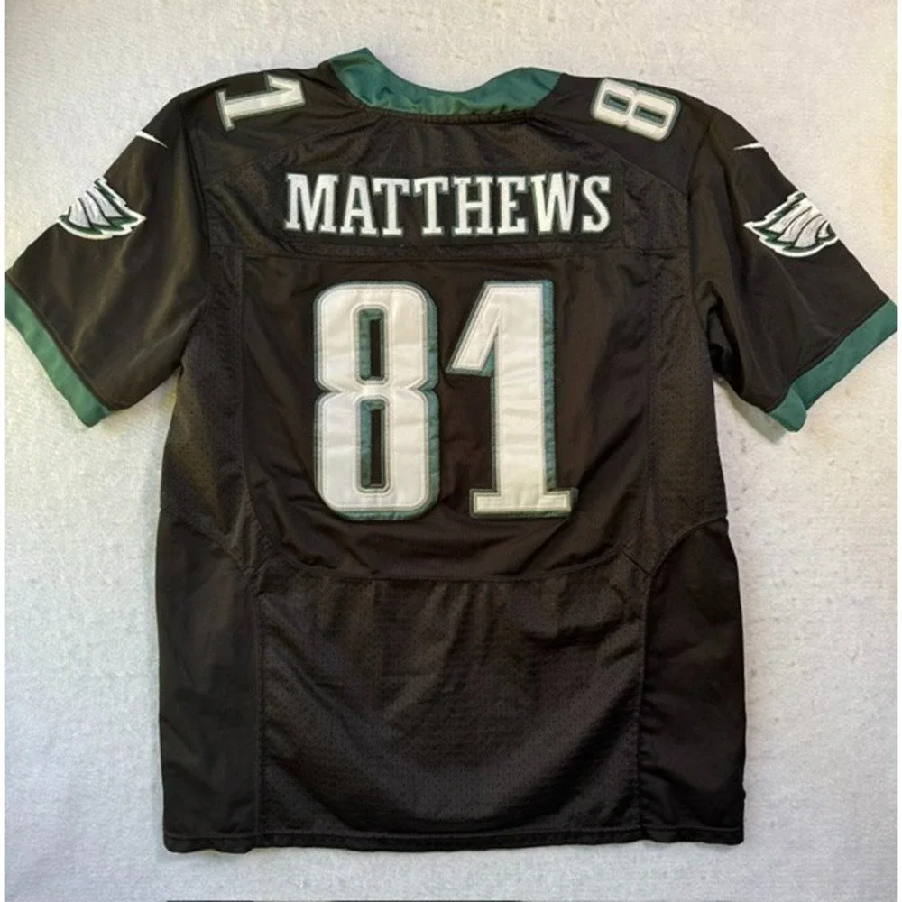 Philadelphia Eagles Jersey Mens XL Black NFL Football Jordan Matthews 81 Nike
